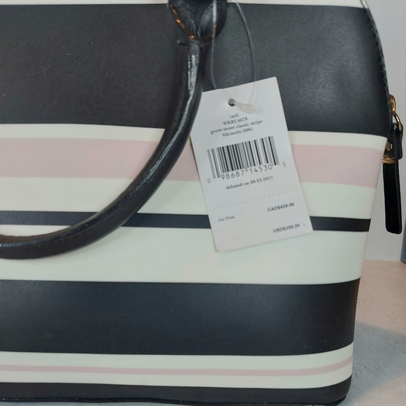 NWT Kate Spade Carli Grove Street Classic Stripe - Picture 5 of 9